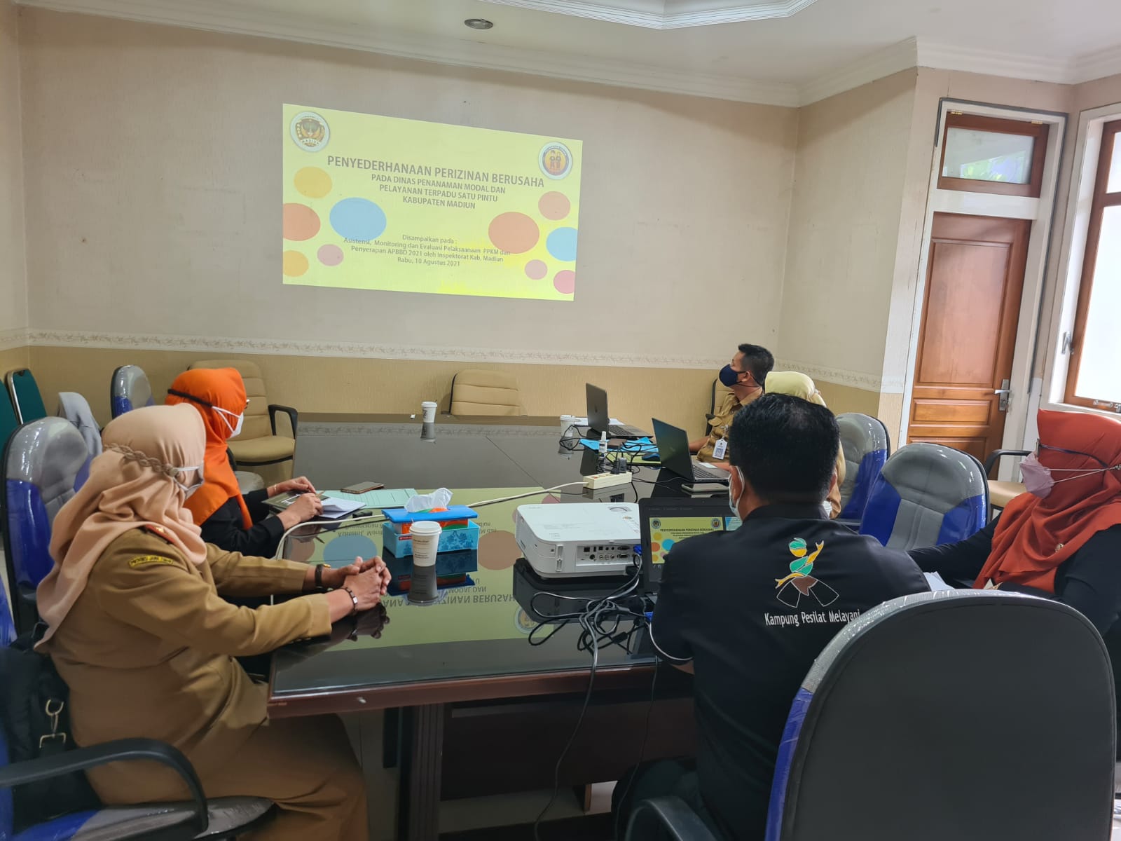 Monitoring dan Evaluasi PPKM dan anggaran oleh Inspektorat, Foto-2