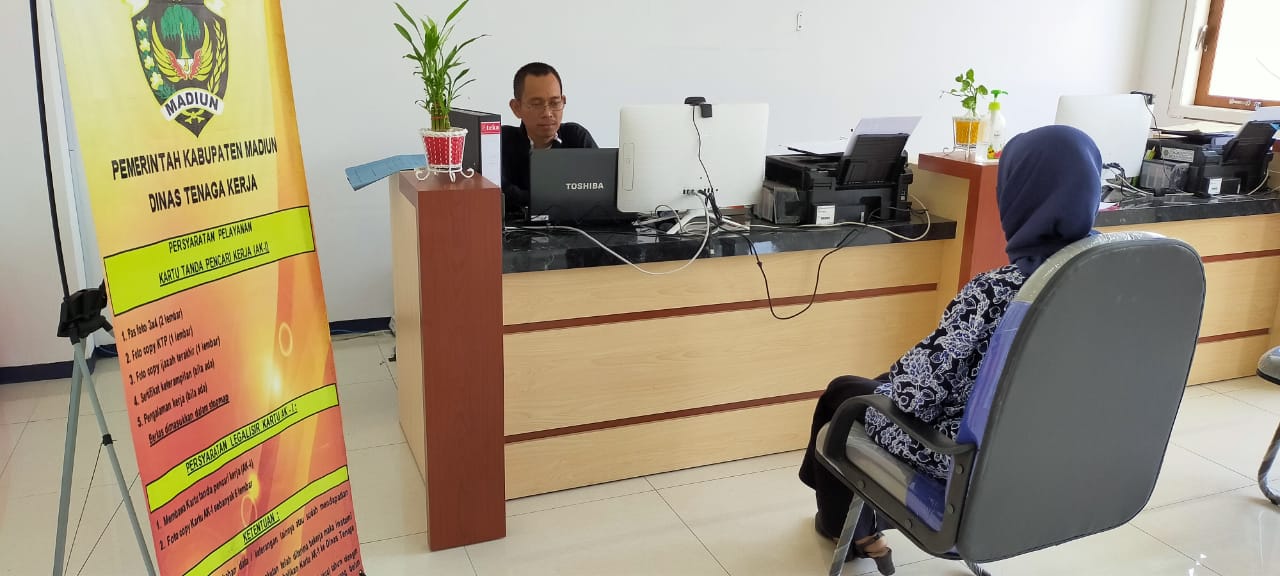 Pelayanan Dinas Tenaga Kerja Kabupaten Madiun